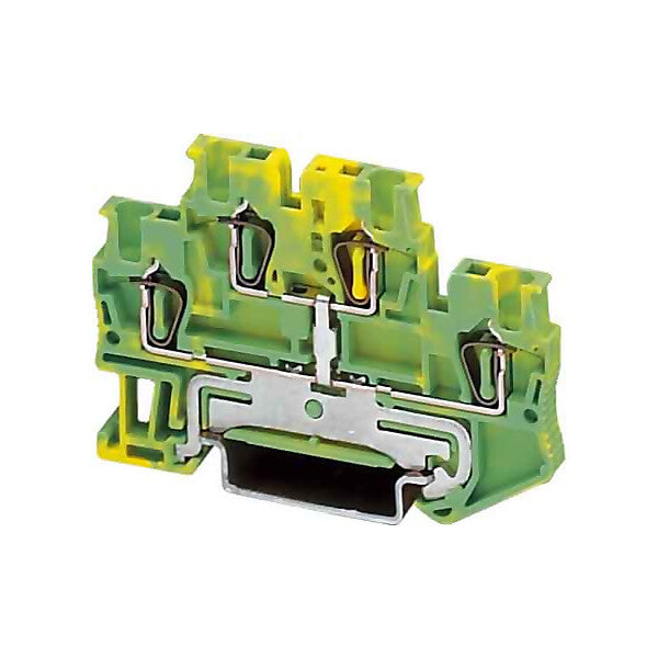 Phoenix Contact Schutzleiterklemme Federzug, gn/ge STTB 1,5-PE